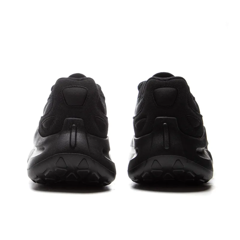 LiNing Cloud Wave Lace Cushioning, Slip Resistant, And Abrasion Resistant Low Top Casual Shoes Women's Black-5