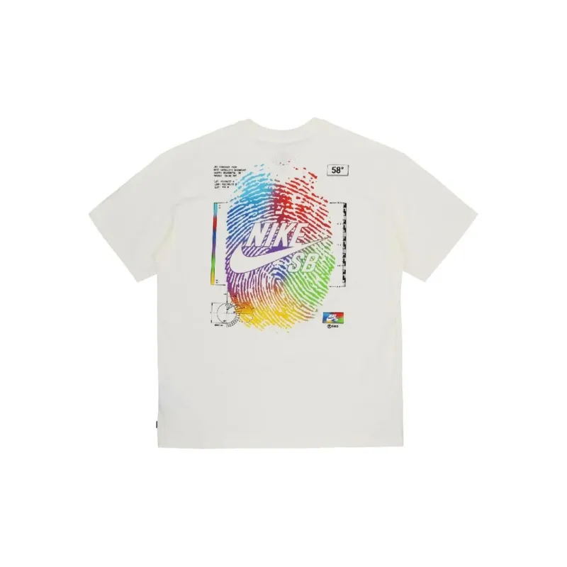 Nike T Shirts Unisex White-1