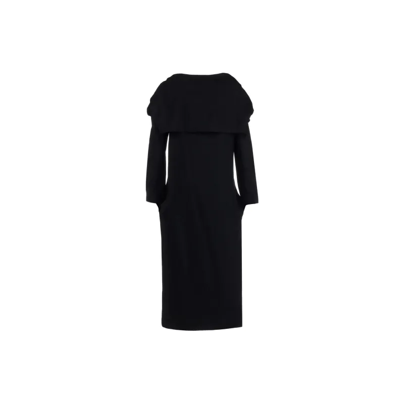 Yohji Yamamoto FW24 Long Sleeved Dress Women's Black-1