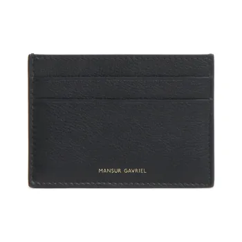 MANSUR GAVRIEL Logo stamp Pocket Card Holder
