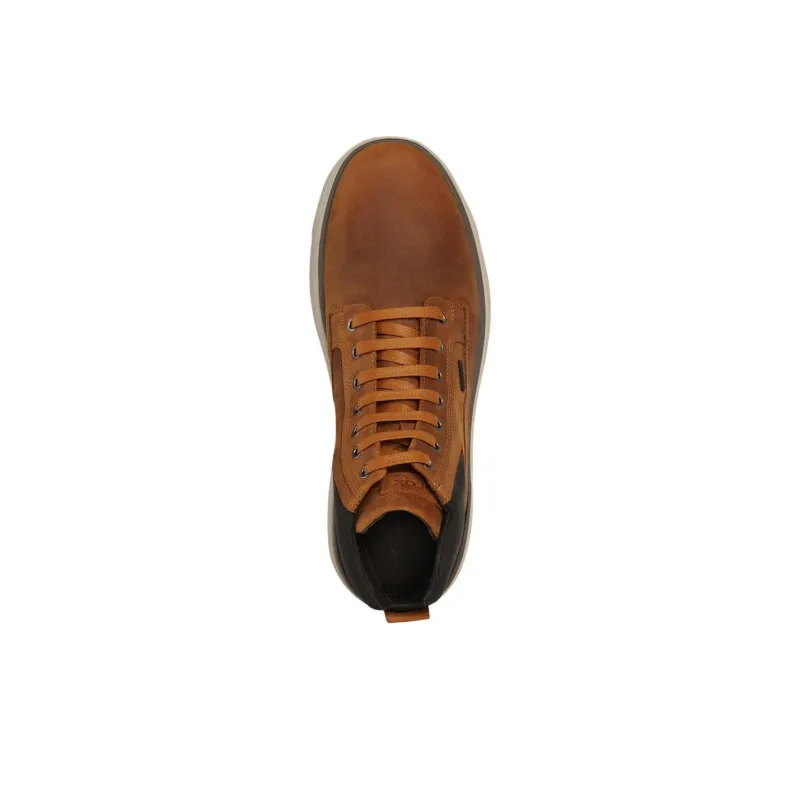 GEOX Cervino Ab Anti-Slip Wear-Resistant High-Top Casual Shoes Men's Brown-4