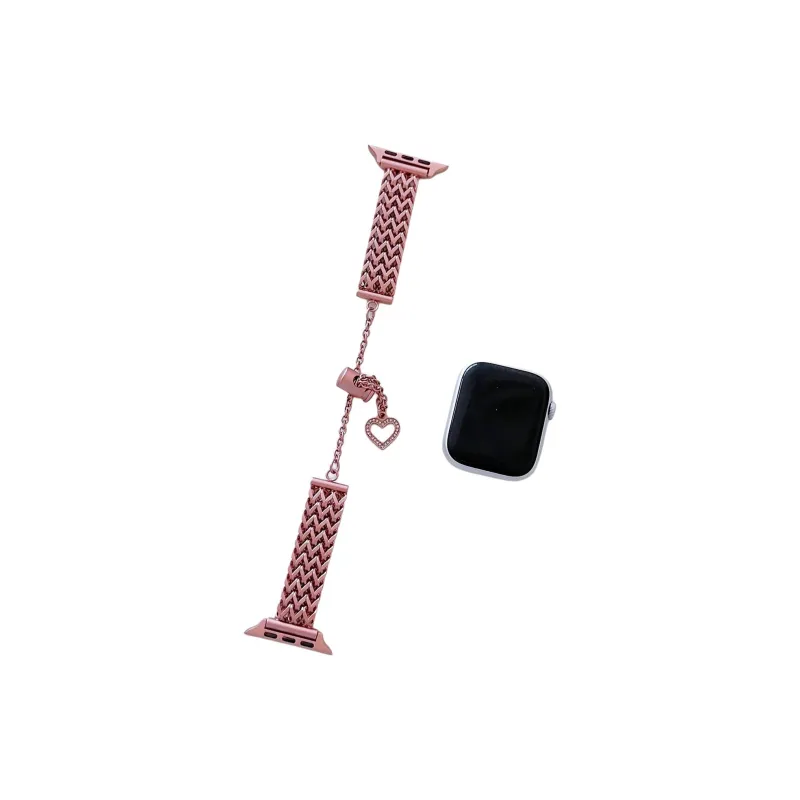 Bevichi Watch Band Apple Compatibility Metal-2
