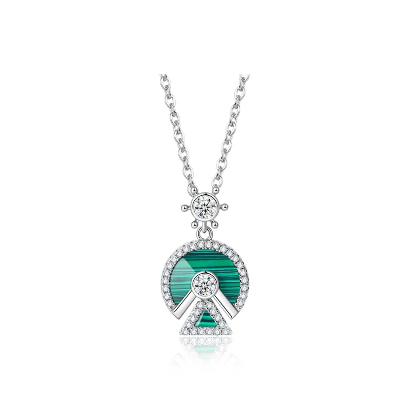 P&N Malachite Necklaces Women's-0