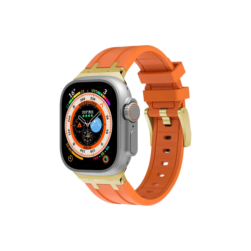 ZHENGGUANG Watch Band Apple Compatibility Silicone Material-18