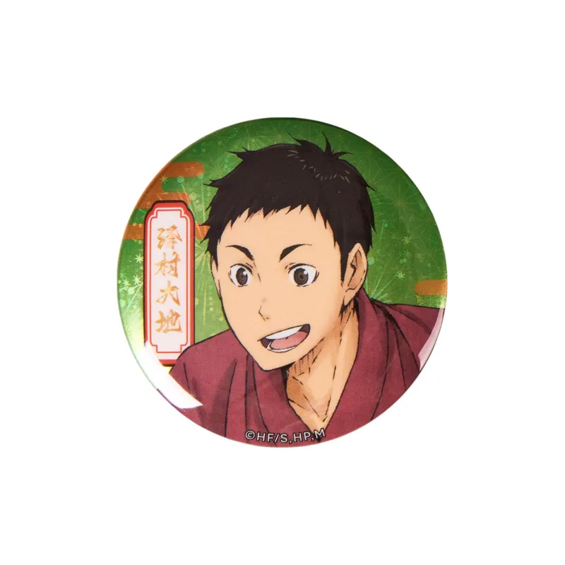 BOOM COMIC Shoyo Hinata Haikyuu!! Yukata Collection Badge Tobio Kageyama Kei Tsukishima Badges-7