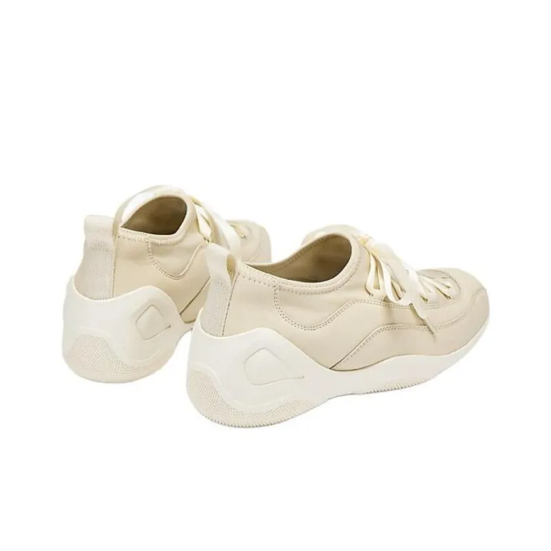 73Hours Low Top Casual Shoes Women's Beige-3