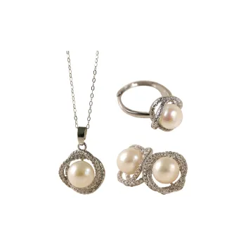 ORANGE SYMBOL Freshwater Pearl Necklaces Women's
