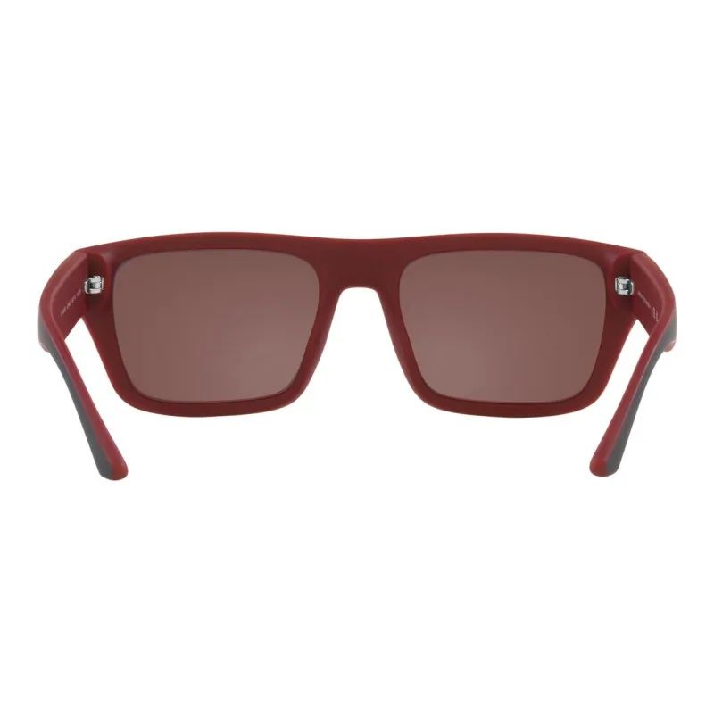 ARMANI EXCHANGEAE Plastic Rectangular Sunglasses Men's Red-3