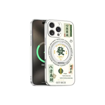 VPOWER Acrylic Material 360° Swivel Bracket Phone Cases Compatible With Apple 16/15/14/13/PRO/MAX Apple