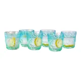 BB410# Lilac Iridescent Glacier Glass Cup (310ml) 6 Pack