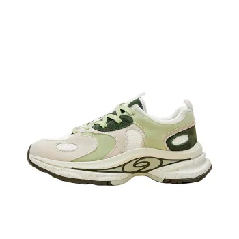 WO DELAY Low Top Chunky Sneakers Unisex Sprout Green