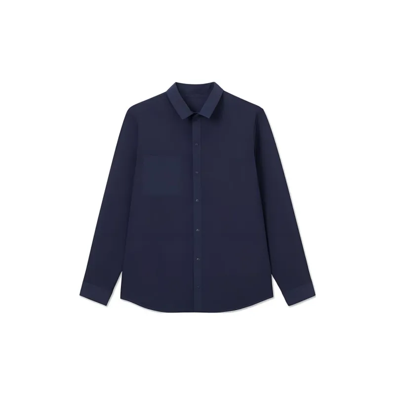 LACOSTE Shirts Men Navy Blue-1