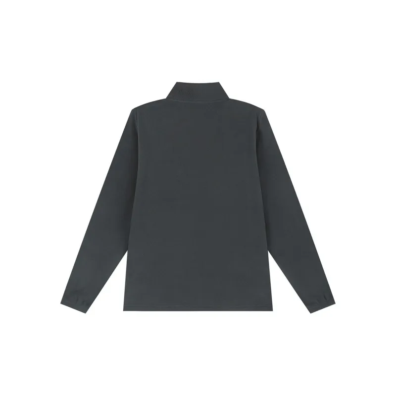 361° Wujie Velvet feel Coat Unisex Tranquil Gray-1