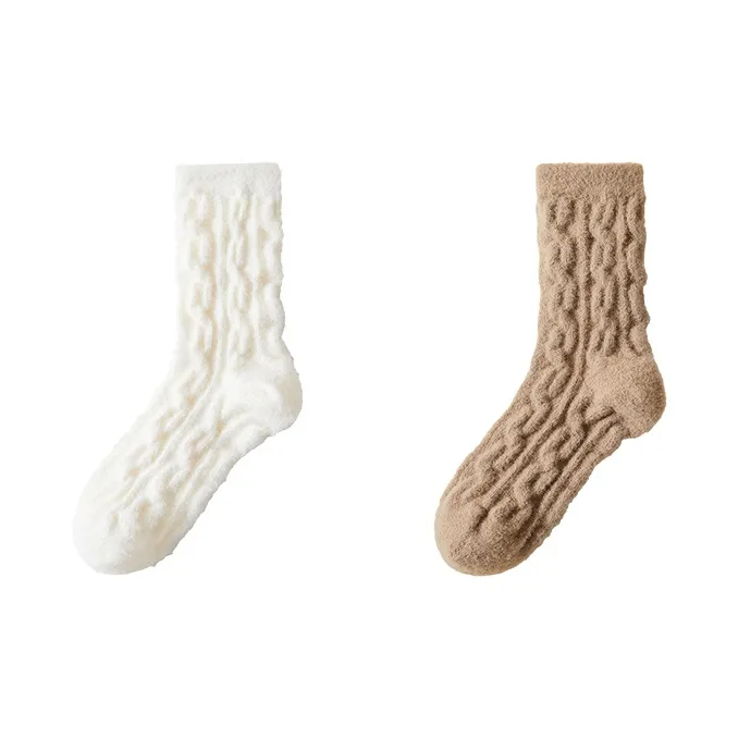 Top Melon Mid Calf Socks Women's Combo Set-9