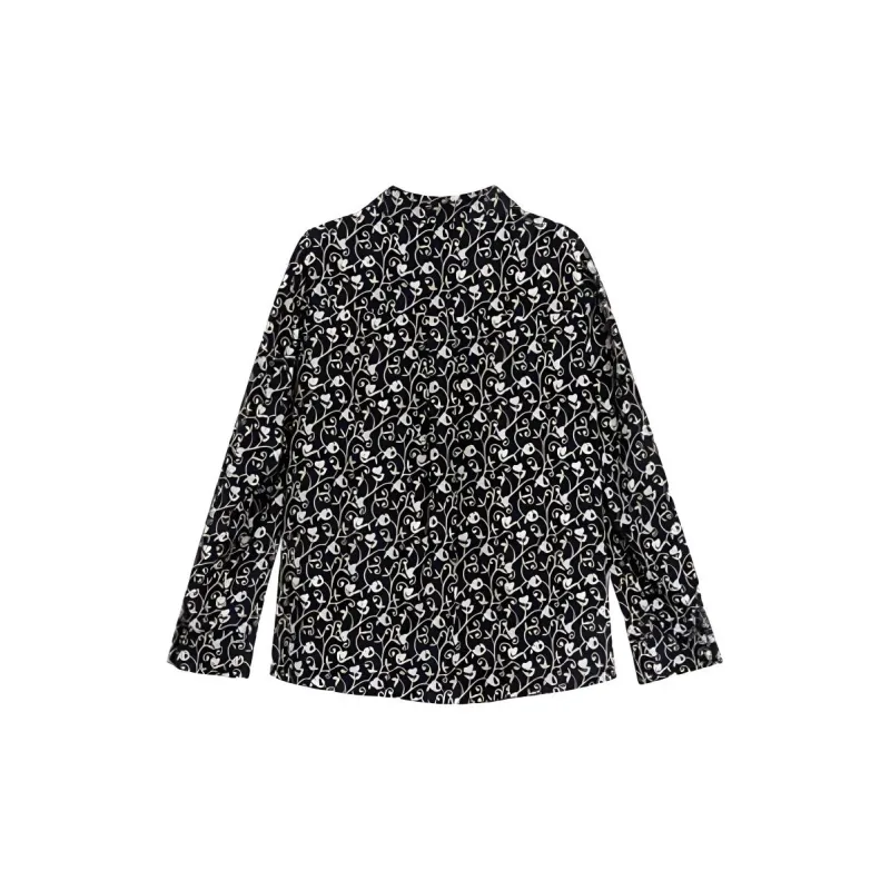 Yiner Shirts Women's Navy Blue-1