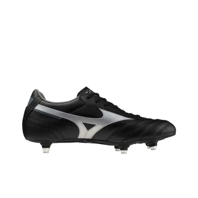 Mizuno MORELIA 2 Anti-Slip Wear-Resistant Soccer Shoes Unisex Black-1