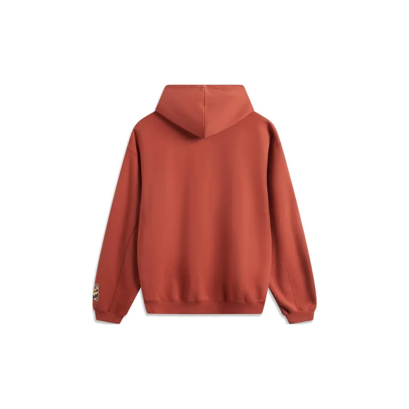 LiNing Sweatshirt Men's Ochre Red-1