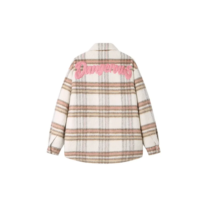 DANGEROUSPEOPLE Jackets Coats Unisex Pink-1