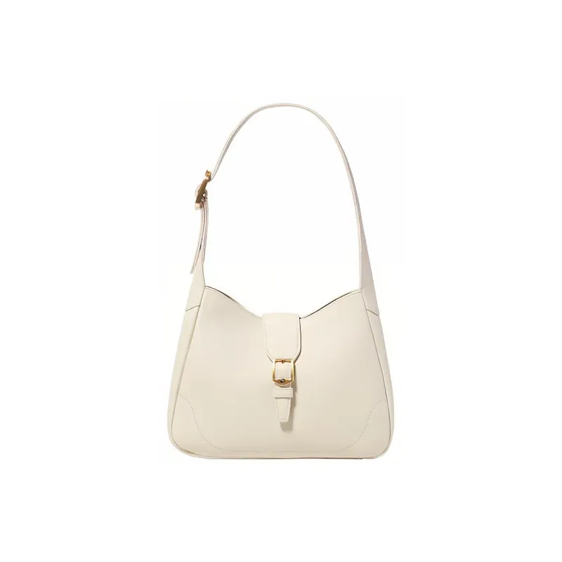 ROSA HERMOSO Top Grain Cow Leather Tote Bag Shopping Bag Shoulder Bag Women's Black/White-3