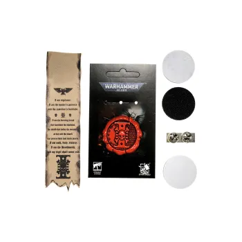 STARFORGED Deathwatch Purity Seal Starforged Warhammer 40K Merch Badges