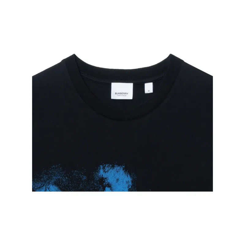 Burberry T Shirts Men Black-3