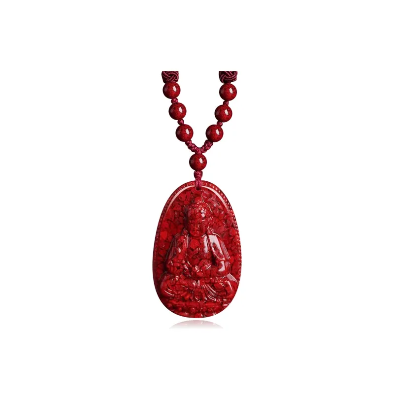 EADDA JEWELRY Cinnabar Necklaces Unisex-0