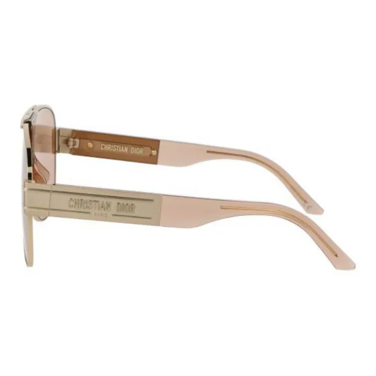 DIOR Acetate Aviator Sunglasses Women's Pink-2