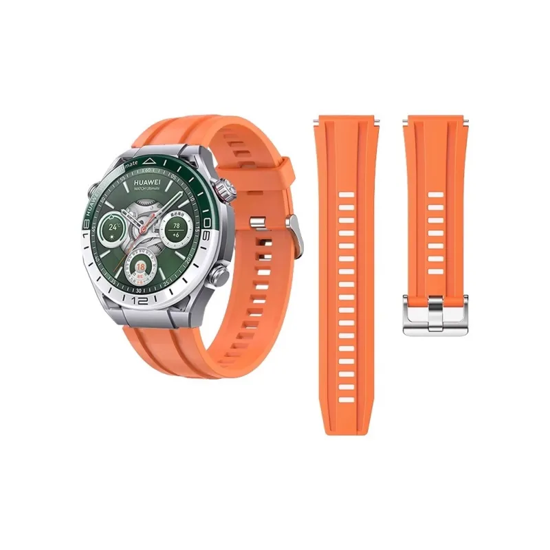 FZRT Huawei Compatibility Watch Band 22mm Liquid Silicone Strap Silicone Material-6