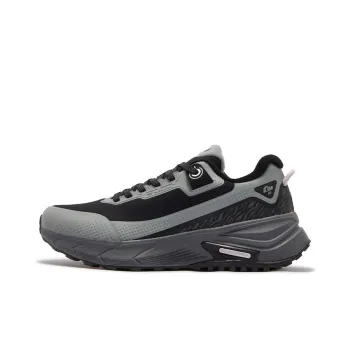 361° Rain Screen Cushioning, Slip Resistant, And Abrasion Resistant Low Top Casual Running Shoes Women's Black Gray