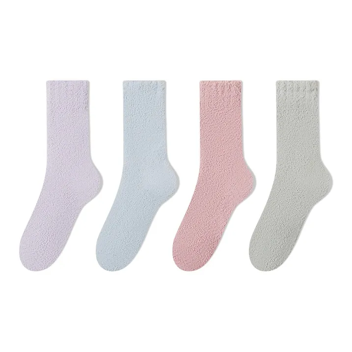 Moremoli Mid Calf Socks Women's 4 Pack-5
