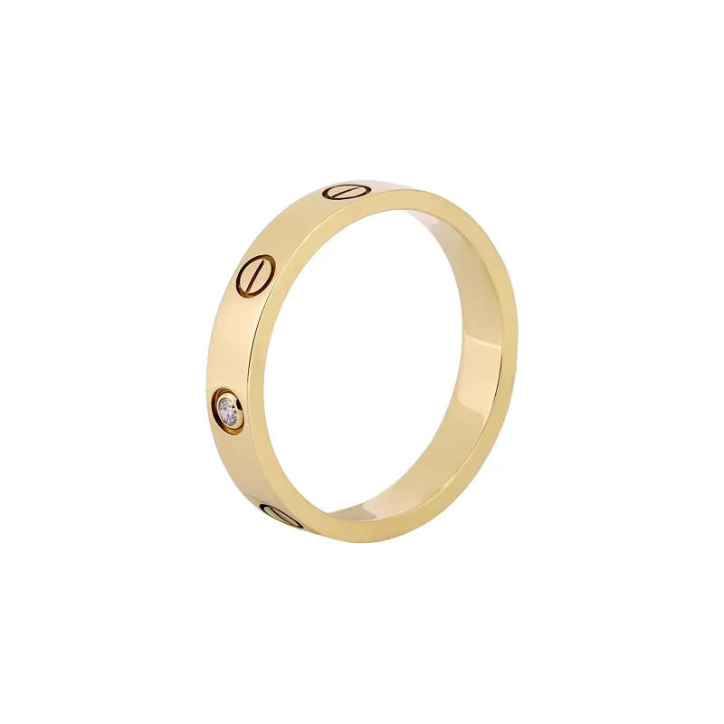 Cartier 2010s 18K Rose Gold Mini Love Ring-0