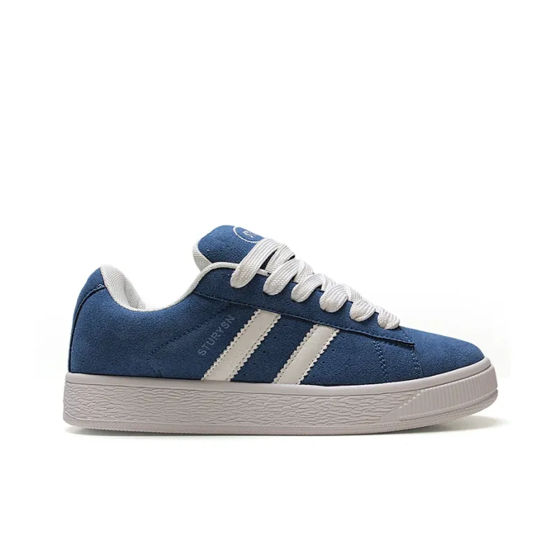 STUR YSN Wear resistant And Lightweight Low Top Skateboard Shoes Women's Blue-1
