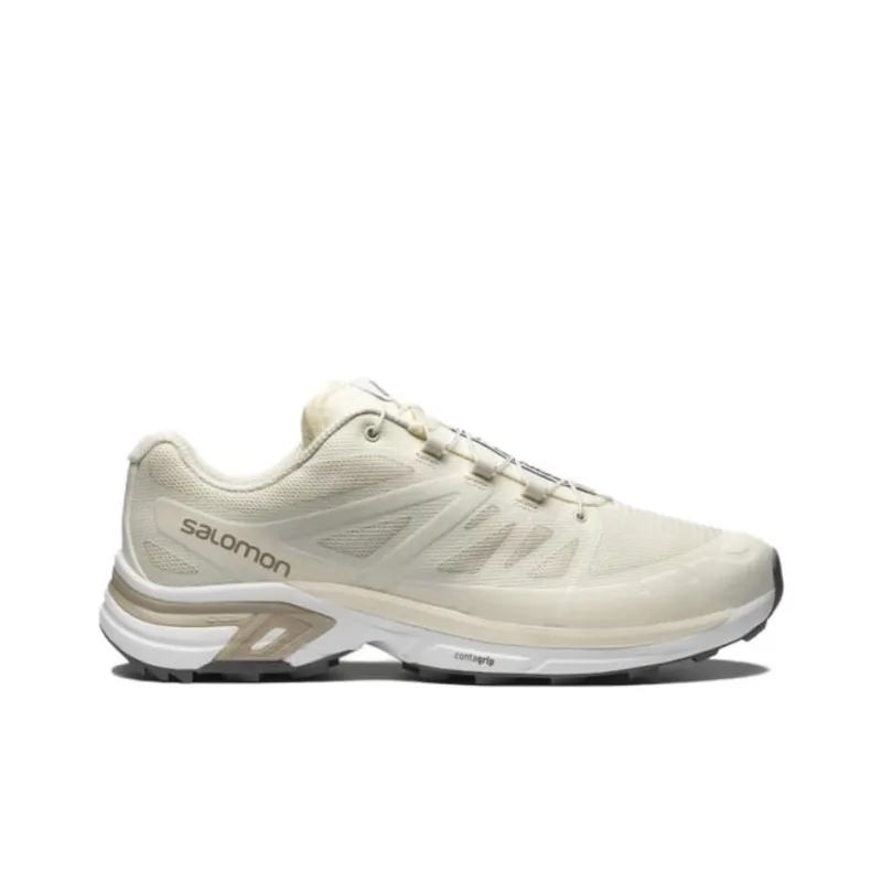 SALOMON XT-Wings 2 Anti-Slip Wear-Resistant Low-Top Trail Running Running Shoes Unisex Ecru-1