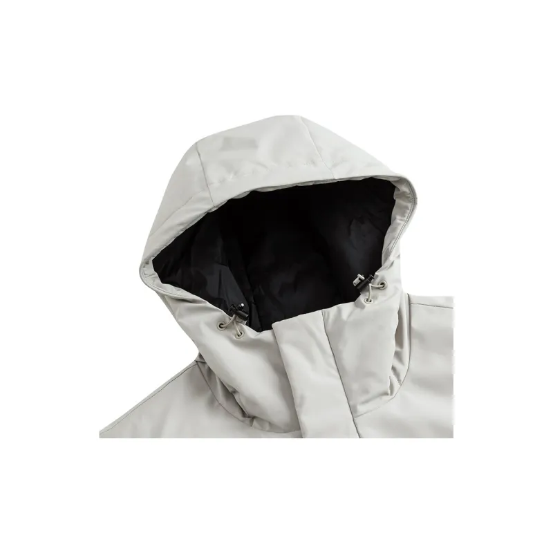 Anta Down Jacket Men's Plain Mist Gray-2