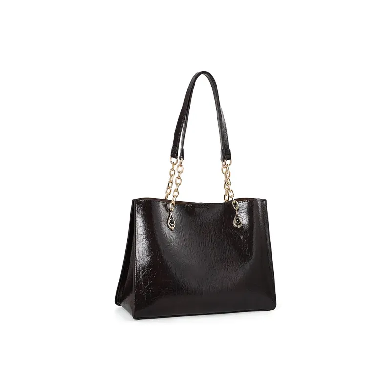 Vigno Synthetic Leather Handbag, Shoulder Bag Regular Women's Coconut Shell Brown/Black/Coffee/Maroon/Yellow Brown-6