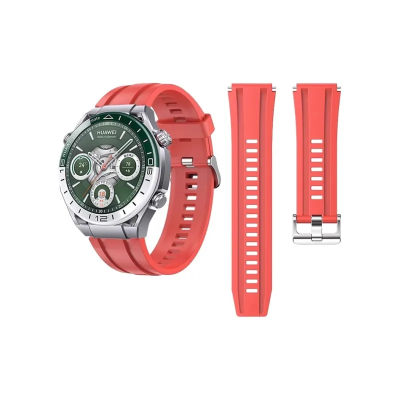 FZRT Huawei Compatibility Watch Band 22mm Liquid Silicone Strap Silicone Material-8