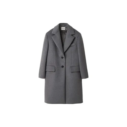 MIU MIU FW23 Coats Women's Gray
