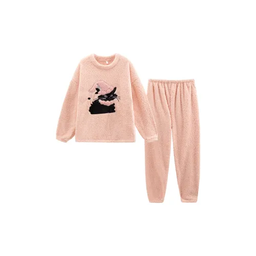 Sleeping Beauty Pajama Set Women's Pink