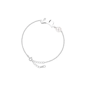 Heart Grass S925 Silver Bracelets Women's