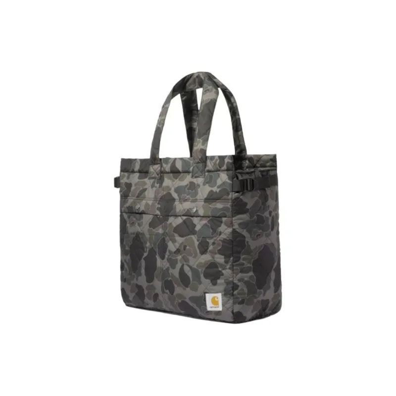 Carhartt WIP Recycled Polyester Tote Bag Shopping Bag Handbag Men's Gray Duck-1