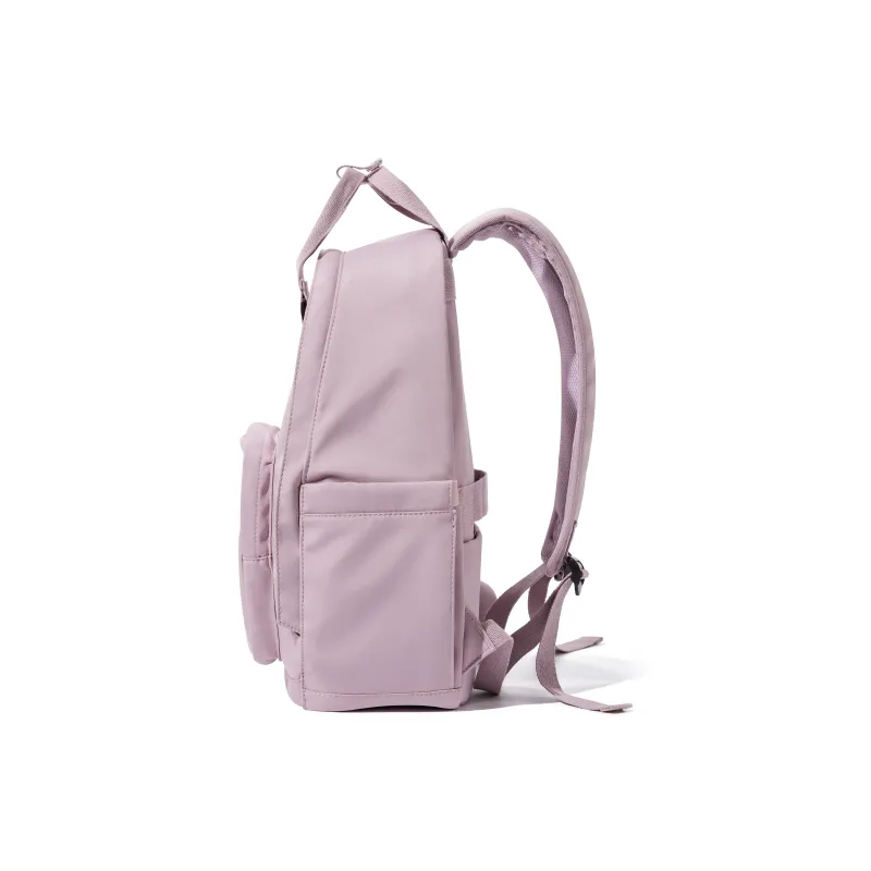 Kawasaki Fabric Backpack Unisex Red/Ecru/Black/Pink Purple-18