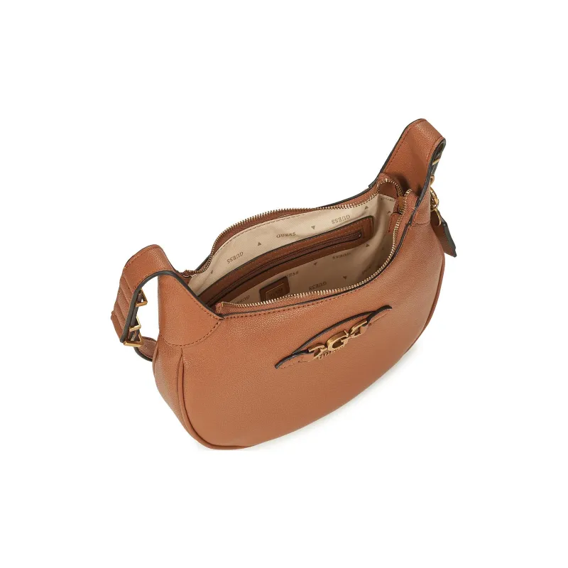 GUESS Synthetic Leather Shoulder Bag Women's Brown-3
