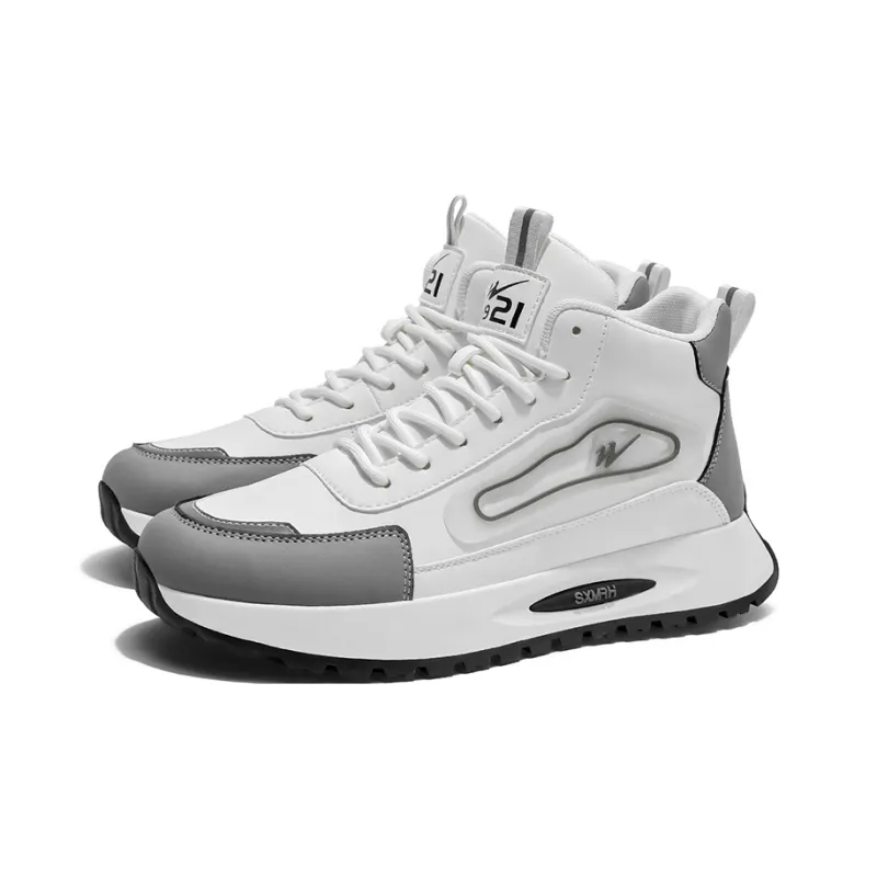 DOUBLE STAR 88 Cushioned Wear-Resistant Coverage High-Top Casual Shoes Men's-2
