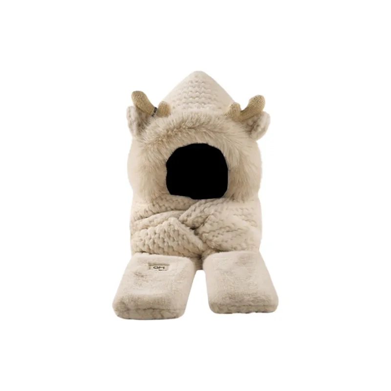 CARTELO Polyester Hoods & Plush Hats Unisex Gift Box Set-5