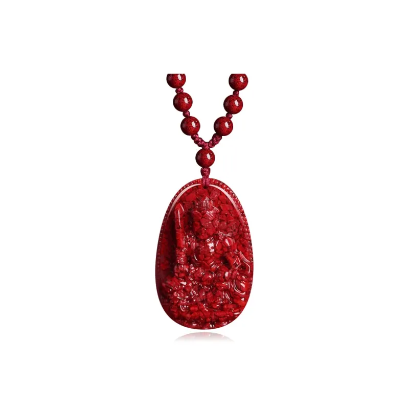 EADDA JEWELRY Cinnabar Necklaces Unisex-18