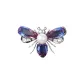 Silver Dazzling Color Purple (Bee)
