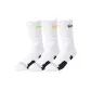 3 Pack (White with Black Logo+Gold Logo+Neon Green Logo)
