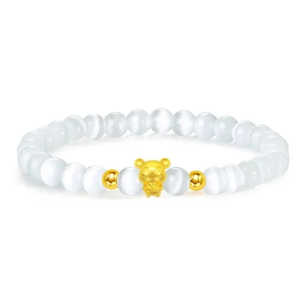 KING TAI SANG Gold Bracelet Women's-0
