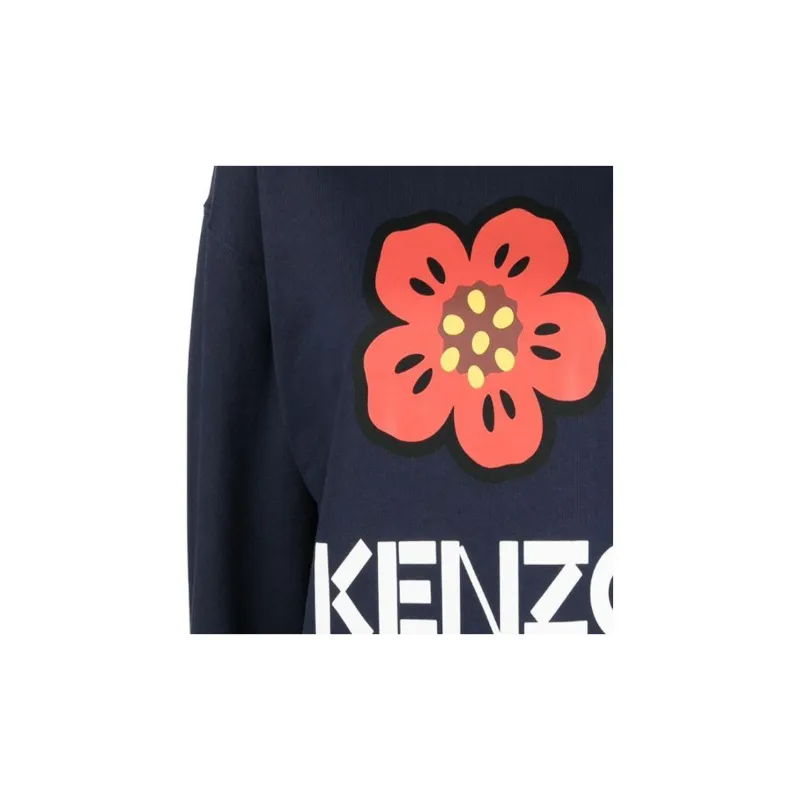 KENZO Logo Printed Crewneck Sweatshirt-6