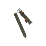 Green/Bracelet Style-Slim Fall Winter Woolen Embossed Leather Strap
